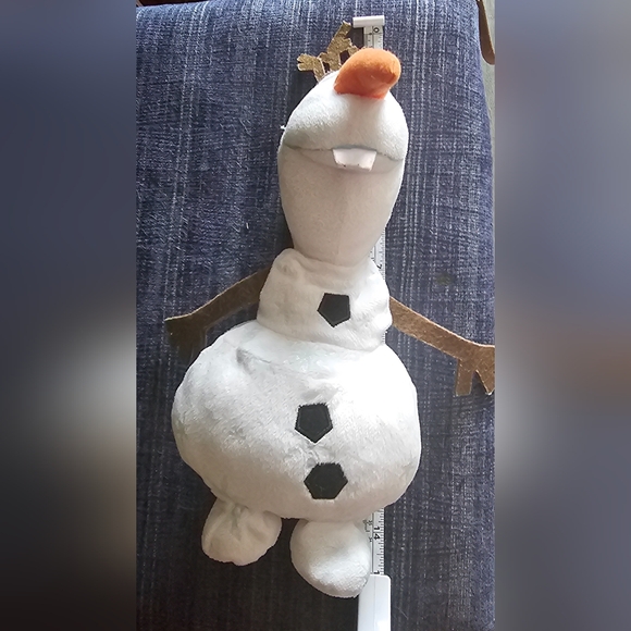 Disney Frozen Olaf Snowman 15in Super Soft Stuffed Plush Childrens Toy funny - Picture 6 of 7